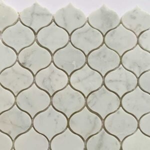 Smooth Surface Lantern Marble Mosaic Tiles